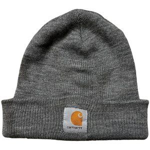 Gray Carhartt Beanie Hat